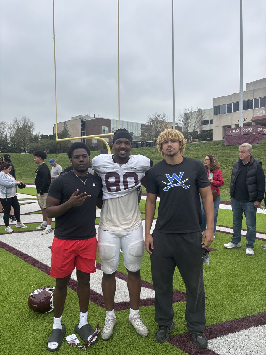 Thank you to <a href="/coacharichman/">Andy Richman</a> for having our guys up to EKUs junior day! It was great seeing my guy Kobie Hughes ball out as well! #FindaWay 🚾⚔️
@itsjuststink <a href="/ChristianHart00/">Christian Hart</a>