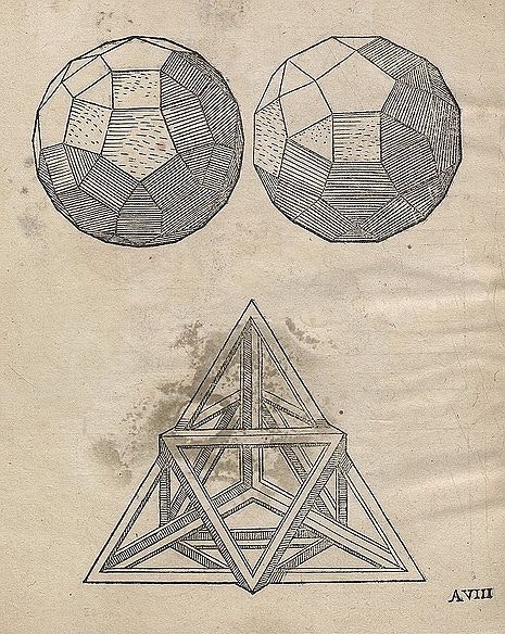 PublicDomainRev's tweet photo. Pages from Geometria (1543) by German artist, mathematician, and cartographer Augustin Hirschvogel. In this version from the Deutsche Fotothek, amid the rigid lines of the geometrical sketches appear the chaotic forms of stains: https://t.co/kLPGVBN1kP https://t.co/KjeV1j46gL