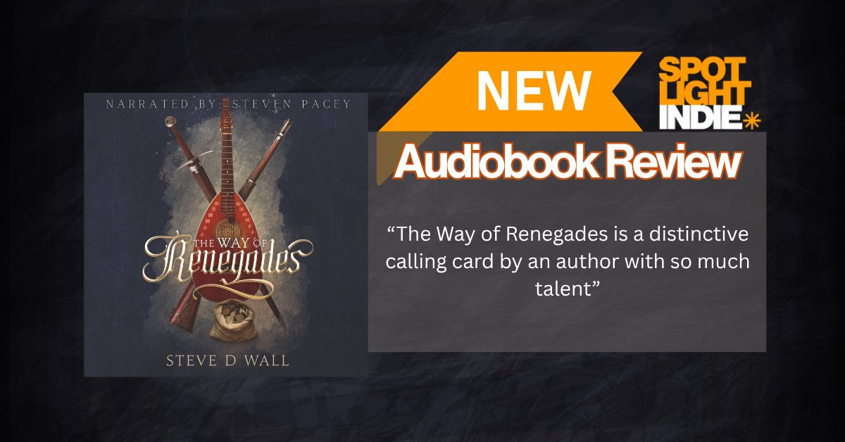 My first review for @SpotlightIndie this year is The Way of Renegades by <a href="/Stevedwall/">Steve D. Wall | Author</a>. I waited far too long to read this flintlock fantasy. With its beautifully realised fantasy world and brilliant characters this is a terrific debut!