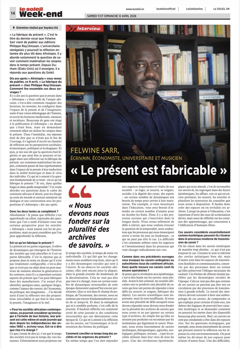Simel Sarr tweet media