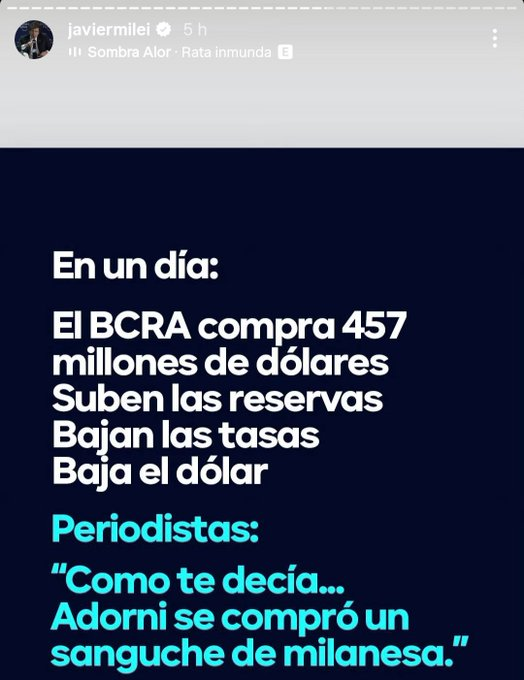 La estamos viendo tweet media