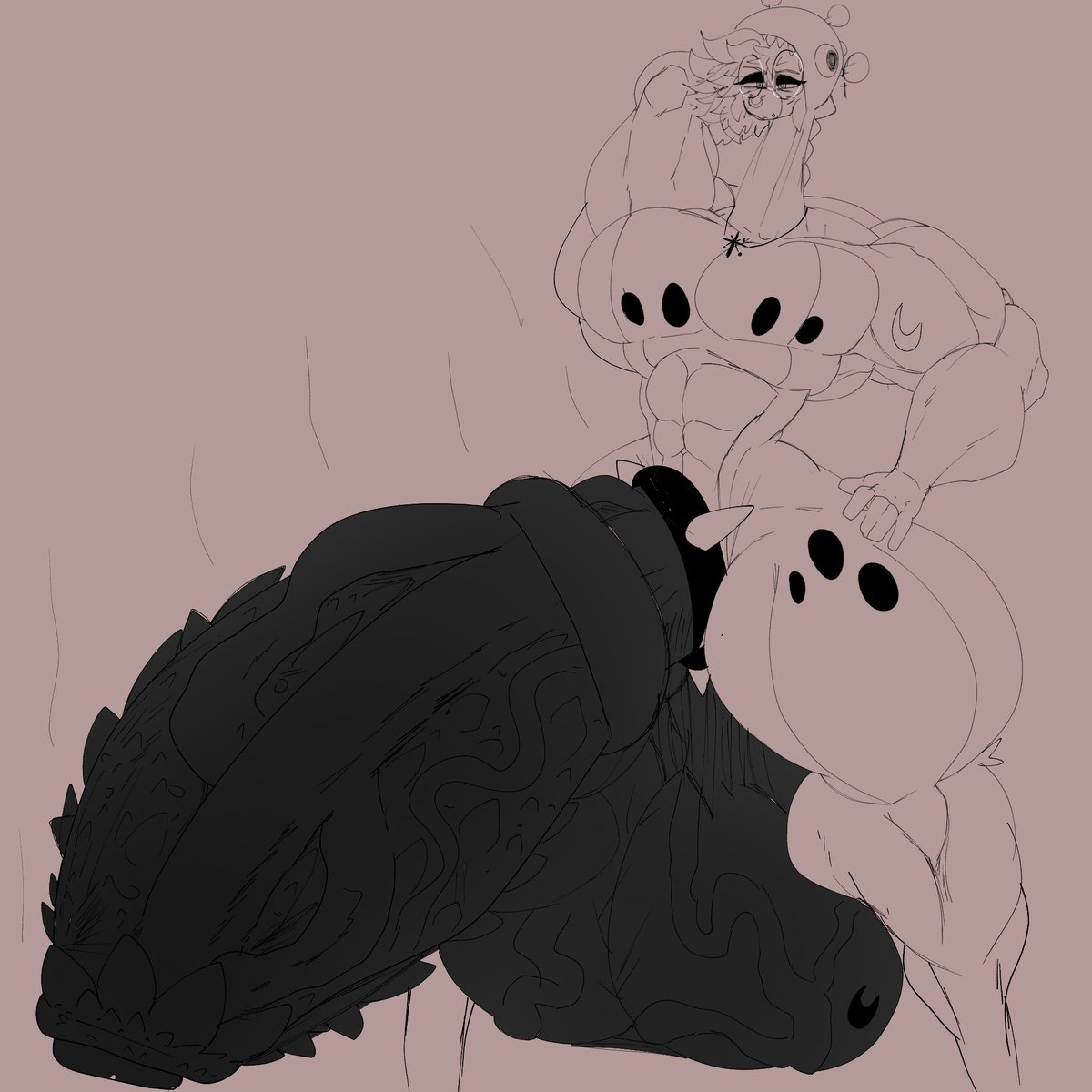 POV: He knocks at your door for... Uhhh