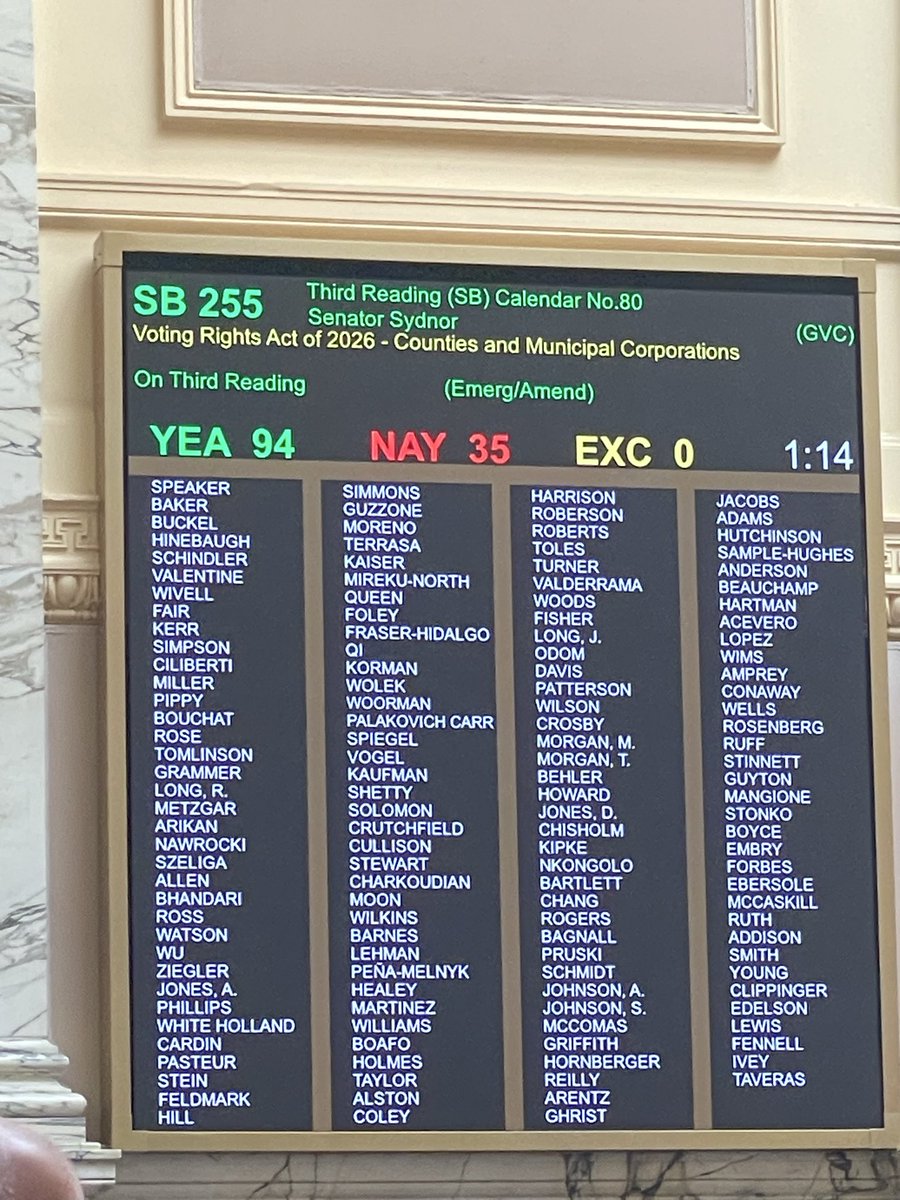 nwilliams23's tweet image. We are working on a Saturday here in Annapolis to pass imperative legislation to protect the voting rights of all Marylanders. #working4MD #working4you #womeninpolitics