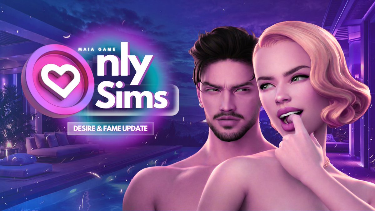 MaiaGame_FR's tweet photo. Coucou/Hi,
🇫🇷 OnlySims Desire &amp; Fame est disponible ❤️‍🔥
Selfies Duo + aspiration Icône + trophée lumineux ✨
🇬🇧 OnlySims Desire &amp; Fame is out now 🔥
Duo selfies + new aspiration + glowing trophy
🔗 https://t.co/PrnV62EAdN
Bisous/Kisses ❤️‍🔥
#thesims4 #sims4 #maiagame #onlysims https://t.co/vkFeri66St