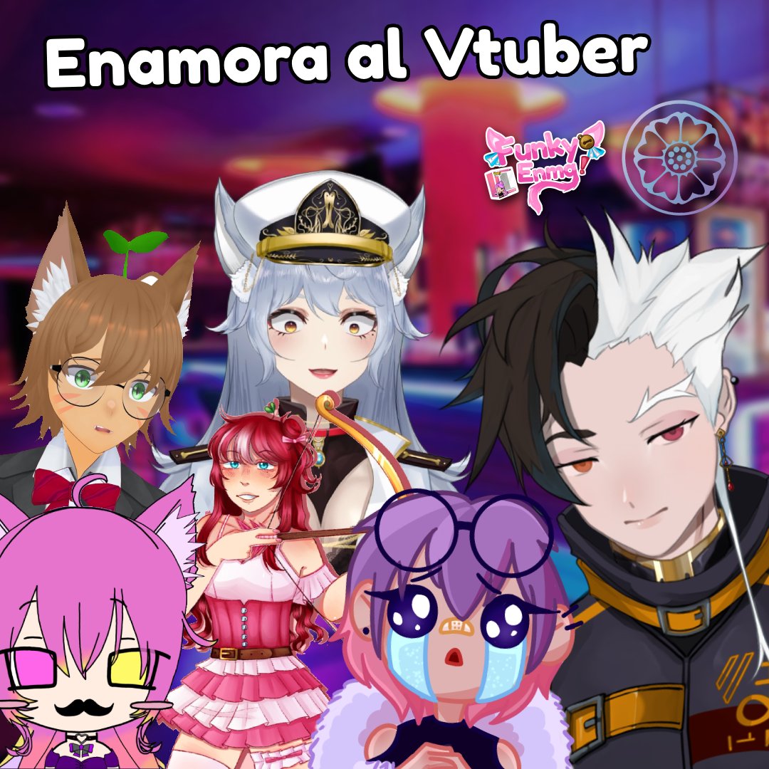 FunkyoEnma's tweet photo. Están listos para el enamora al vtuber? 💘

El dia de hoy a las 5pm cdmx nos vemos en el canal de #RinariStudio y por mi canal, nos vemos allí y denle mucho apoyo a su creador favorito 💖