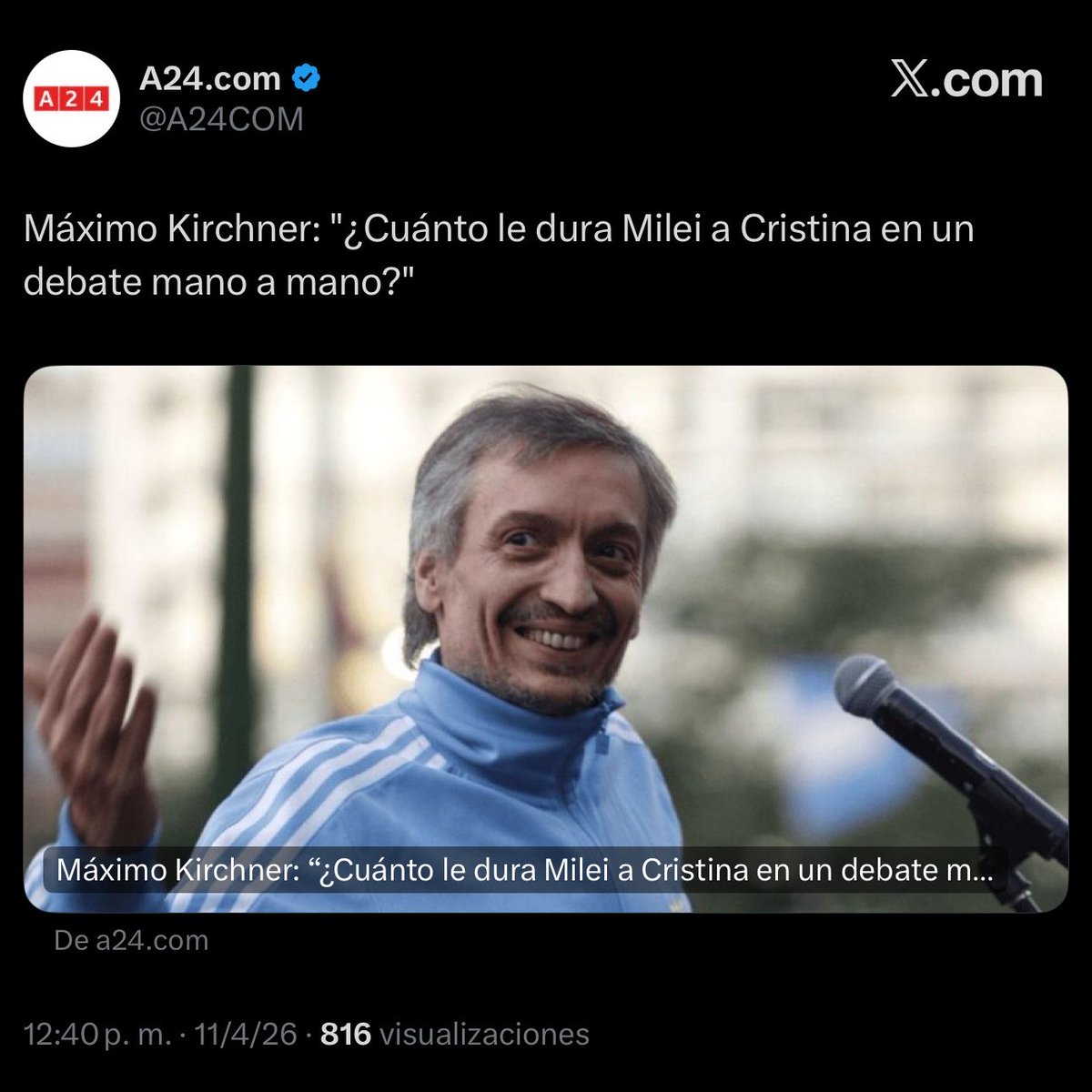 Sergio Chouza tweet media