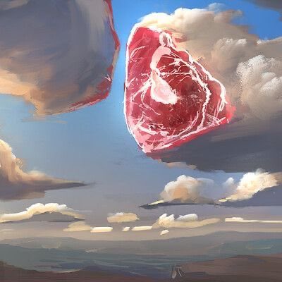 pmamtraveller's tweet photo. "Eating Clouds" by Denis Loebner. https://t.co/iFNOV4J61D