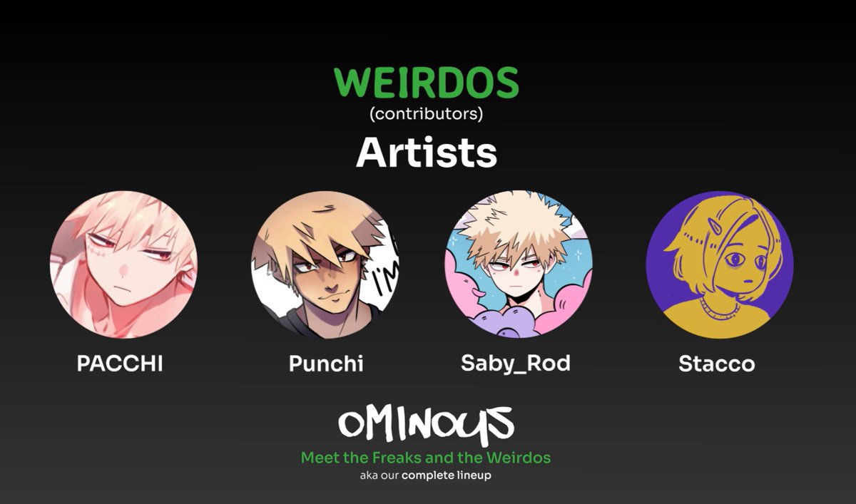 OMINOUS: A Possessive Izuku IZKT Zine tweet media