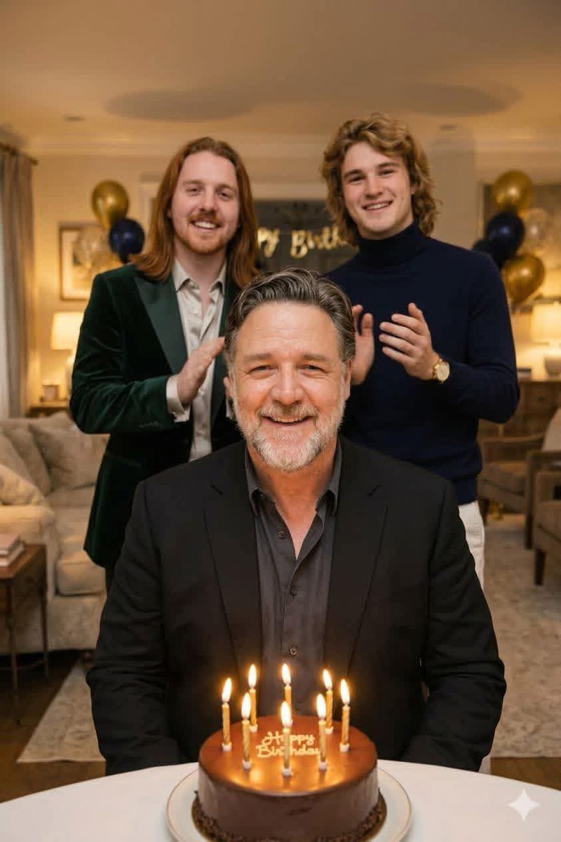 Russell Crowe tweet media