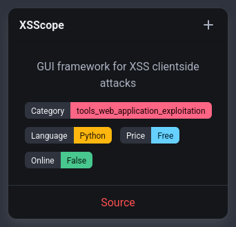 rawsec_cyber's tweet image. New entries were added on the #Rawsec #Cybersecurity Inventory

@noraj_rawsec added  

📌 PassTheCert by @AlmondOffSec
📌 SEC0, SEC1, PT1 and SAL1 certificates by @tryhackme
📌 PingCastle CME NXC by @0xTRIKKSS
📌 XSScope by @kleiton0x7e

inventory.raw.pm