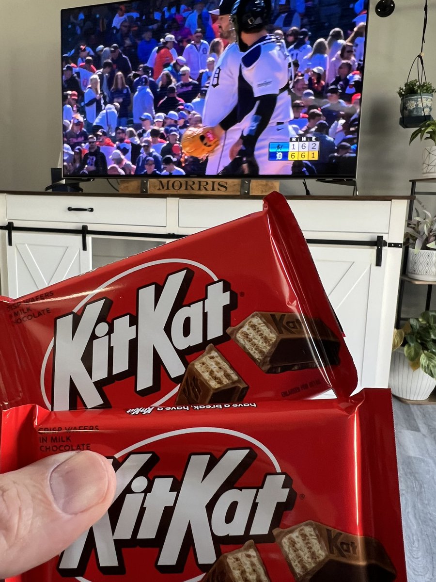 <a href="/tigers/">Detroit Tigers</a> 2 wins in a row calls for 2 KitKats 
#DNMW