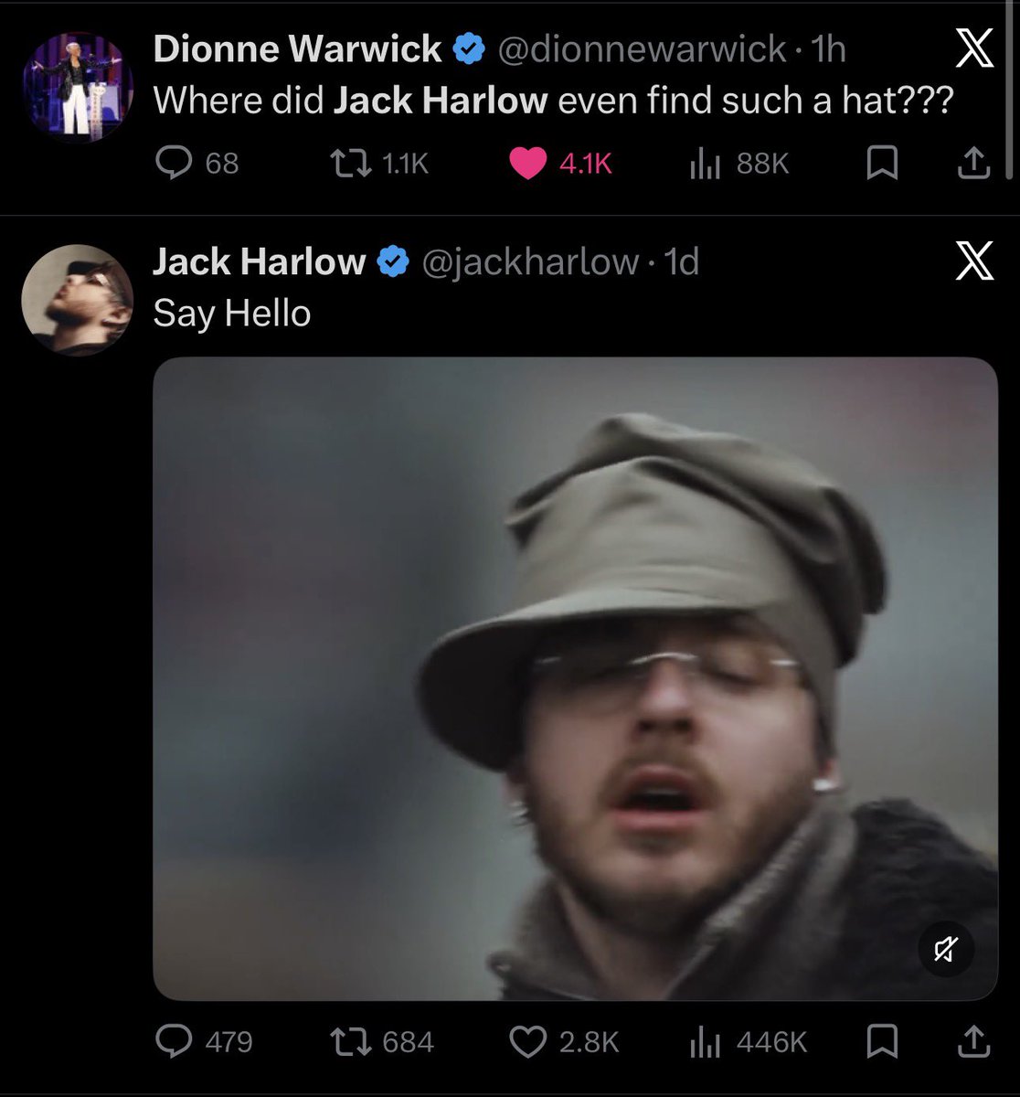 <a href="/dionnewarwick/">Dionne Warwick</a> The algorithm strikes again 😂😂