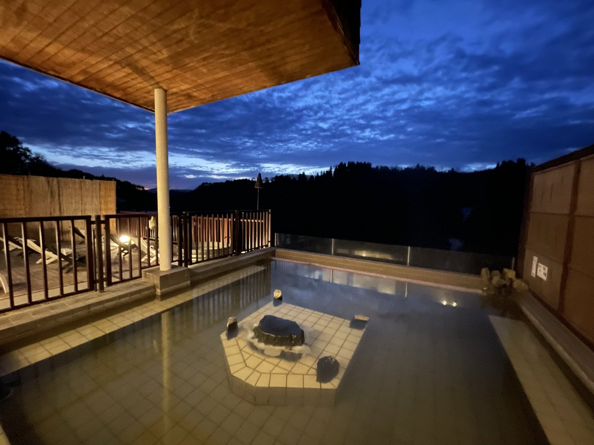 松之山温泉♨️ナステビュウ湯の山 tweet media