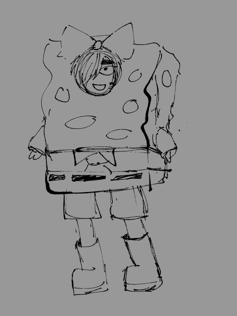 himejoshi spongebob tweet media