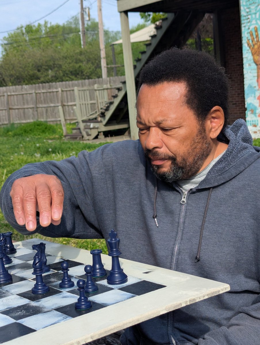 TremeChessClub's tweet image. Chess today in old north St Louis #chess #stl