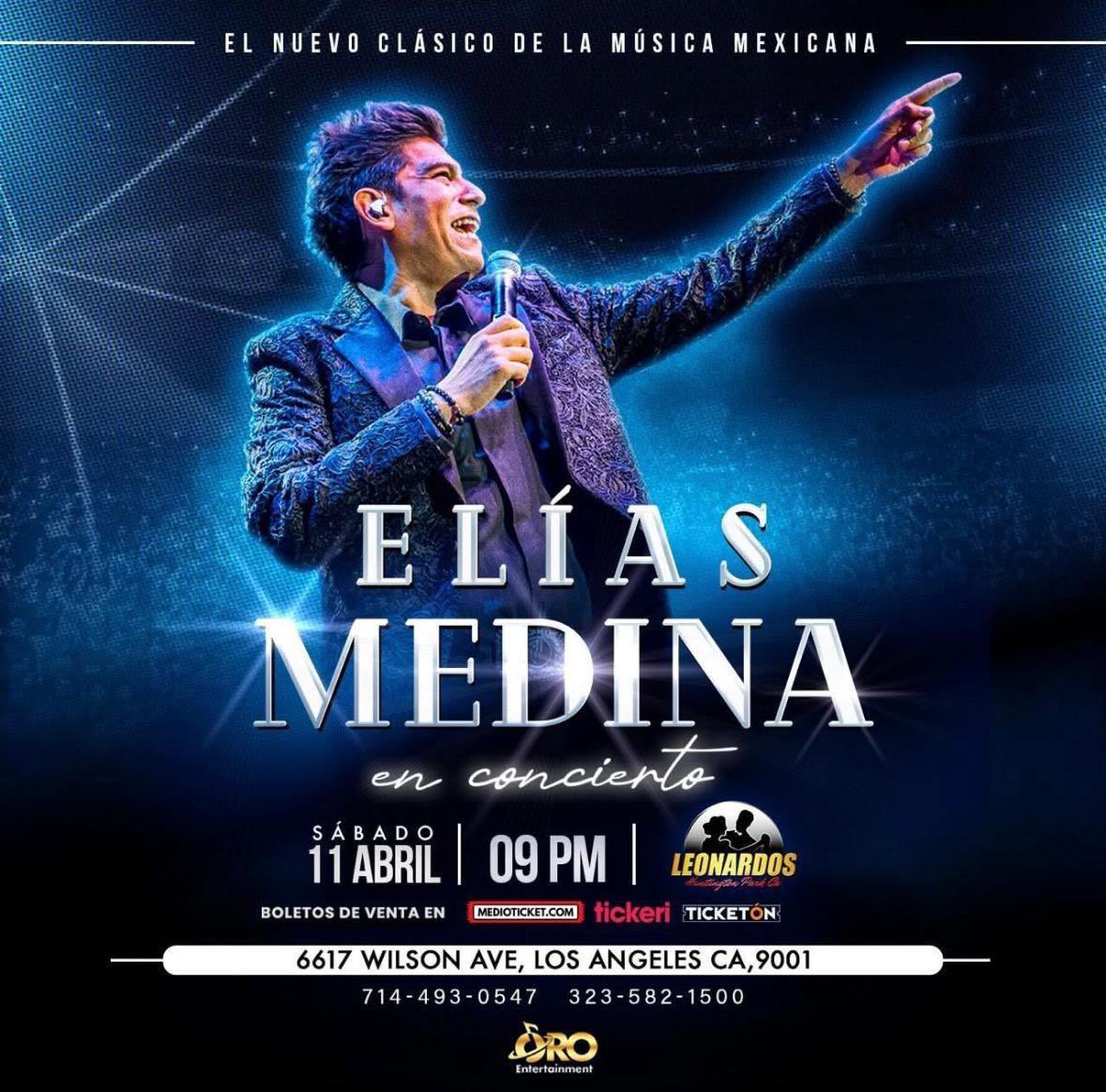 eliasgmedina's tweet photo. Vamos a llenar el Leonardos de 
Los Ángeles, California 🔥 https://t.co/5BPoF49U4R