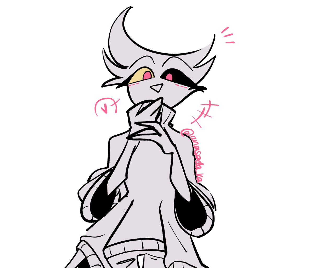[Day 143 of daily Hazbin since S2] Angeell <3 Drawing him always makes me feel better  🥰And I'm postponing the news to hopefully tomorrow cause things came up 😭 Fingers crossed!

#HazbinHotel #HazbinHotelFanart #AngelDust