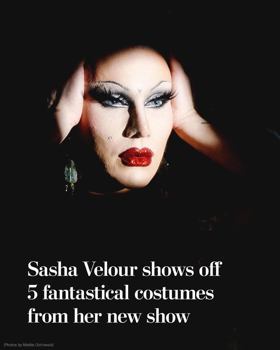 Sasha Velour’s work often takes on layers of historical meaning.

In her new show, “Travesty,” the “RuPaul’s Drag Race” takes her audience through the history of a fictional drag theater. wapo.st/4t2shXU