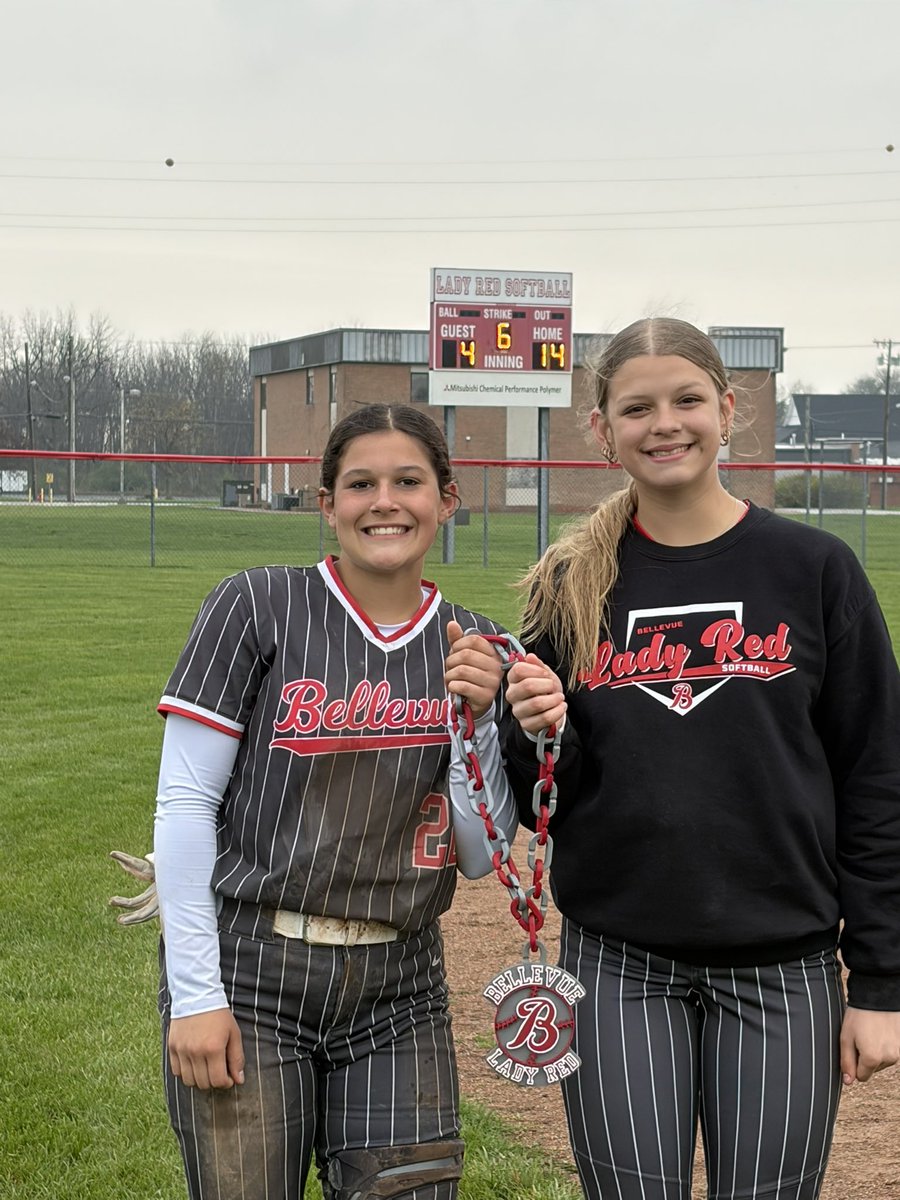 Bellevue Lady Red Softball tweet media