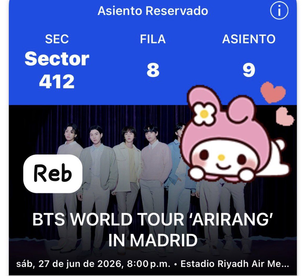 _LuciferTwink's tweet photo. @Mikela_a0 Holaaaaa yo tengo dos entradas mándame DM https://t.co/CMC2d9CnsL