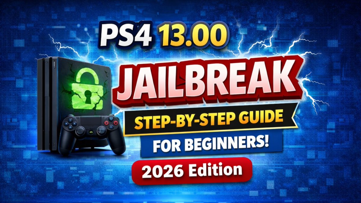crump_youtube's tweet image. 🎬 New video: PS4 13.00 &amp;amp; Under Jailbreak Tutorial (Step-by-Step Guide for Beginners)

▶️ youtu.be/AMpE_8md3dw

RT/Likes are appreciated!