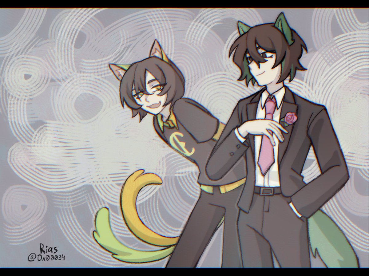 Ox00034's tweet photo. i may or may not have started liking #daybreakduo. quite a lot actually
#kenadianfanart #wato1876fanart https://t.co/kRU208B3AL