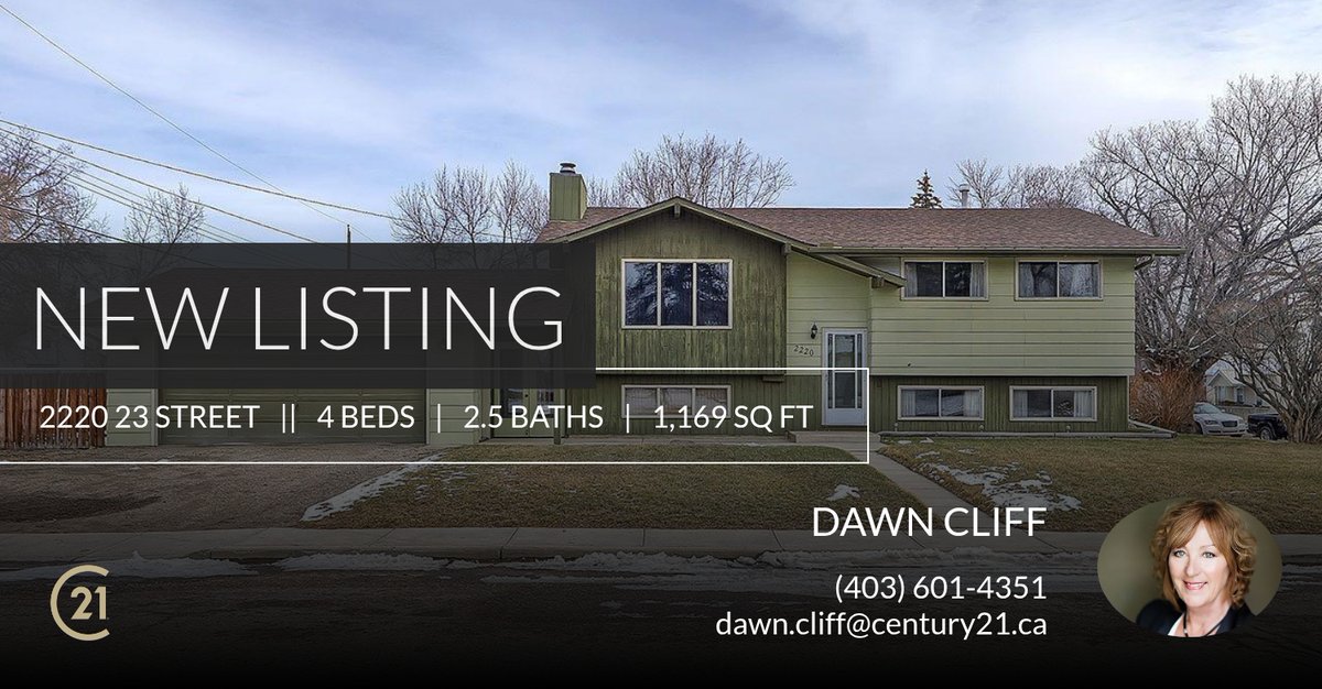 CliffDawn's tweet photo. 📍 New Listing 📍 Take a look at this fantastic new property that just hit the market located at 2220 23 Street in Nanton. Reach out here or at (403) 601-4351 for more information!

Listed by Cassie Gordon

Dawn Cliff... https://t.co/TAxxo25dGe https://t.co/zrSddIQIqi