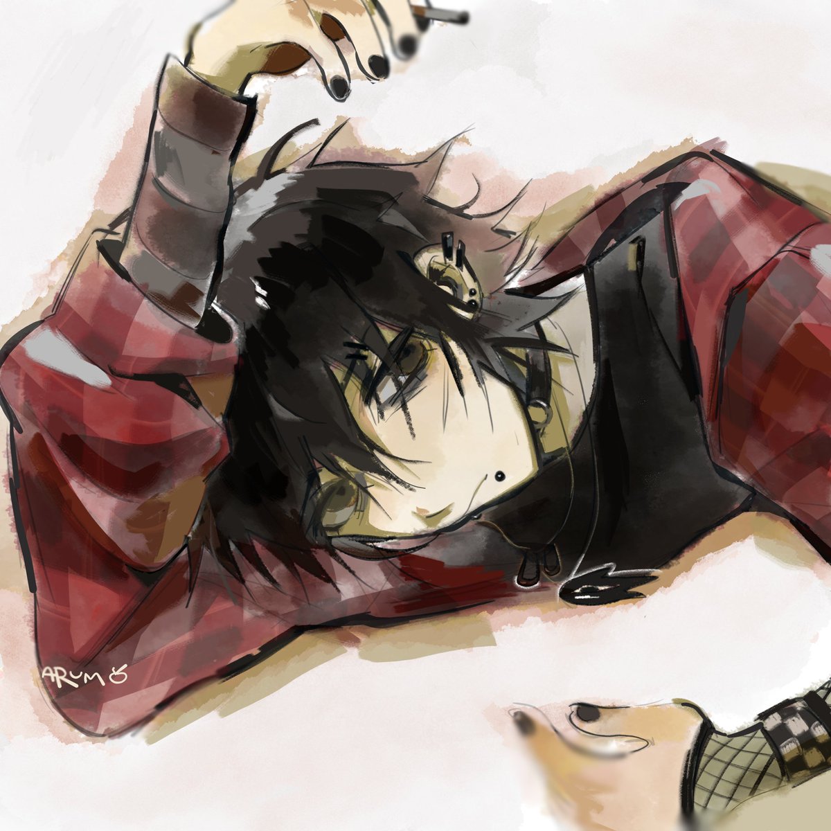 arum_0m0's tweet image. 🚭 #omori #emoriau