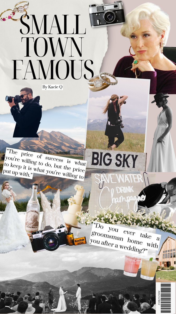 kacieqwrites's tweet image. 📸 The new photographer with everything to prove. 
🤠 A "Swoony" distraction. 
🐍  Rivals waiting for a slip-up.
👠 A Planner who can make or break it all.

SMALL TOWN FAMOUS 🏔️✨
 #ProfilePit #Q  #C #WritingCommunity