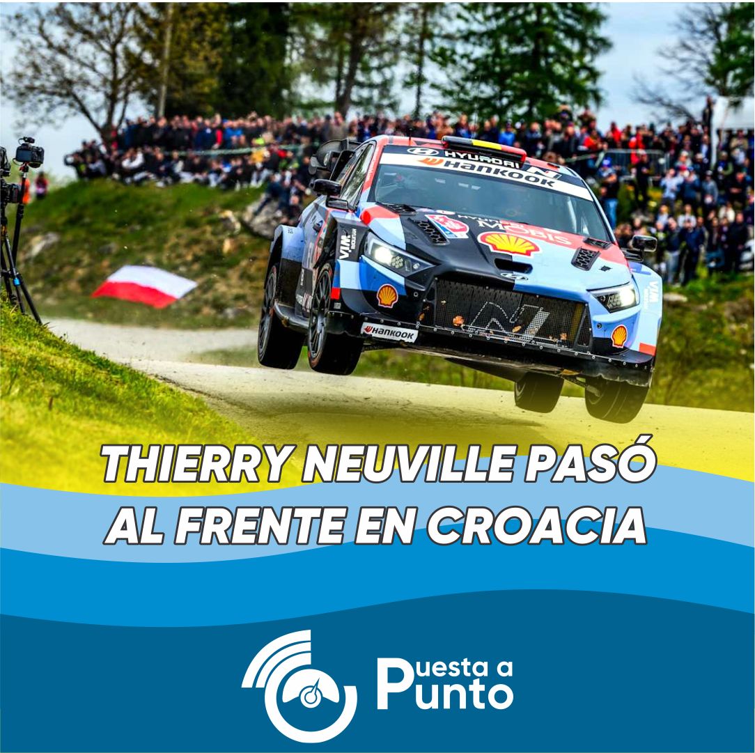 ✅ Un bache en el segundo tramo, le arruinó un neumático a Sami Pajari (hasta ese entonces, líder, ahora tercero), donde tuvo que detenerse a cambiarlo. Esto le allanó el camino al liderazgo a Neuville, que con su Hyundai se encamina a su primera victoria de la temporada.