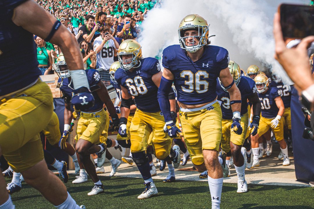 TreyFinney2's tweet photo. #Agtg I’m blessed to receive an offer from Notre Dame @NDFootball @Im_MikeB https://t.co/IXTywMXZc5