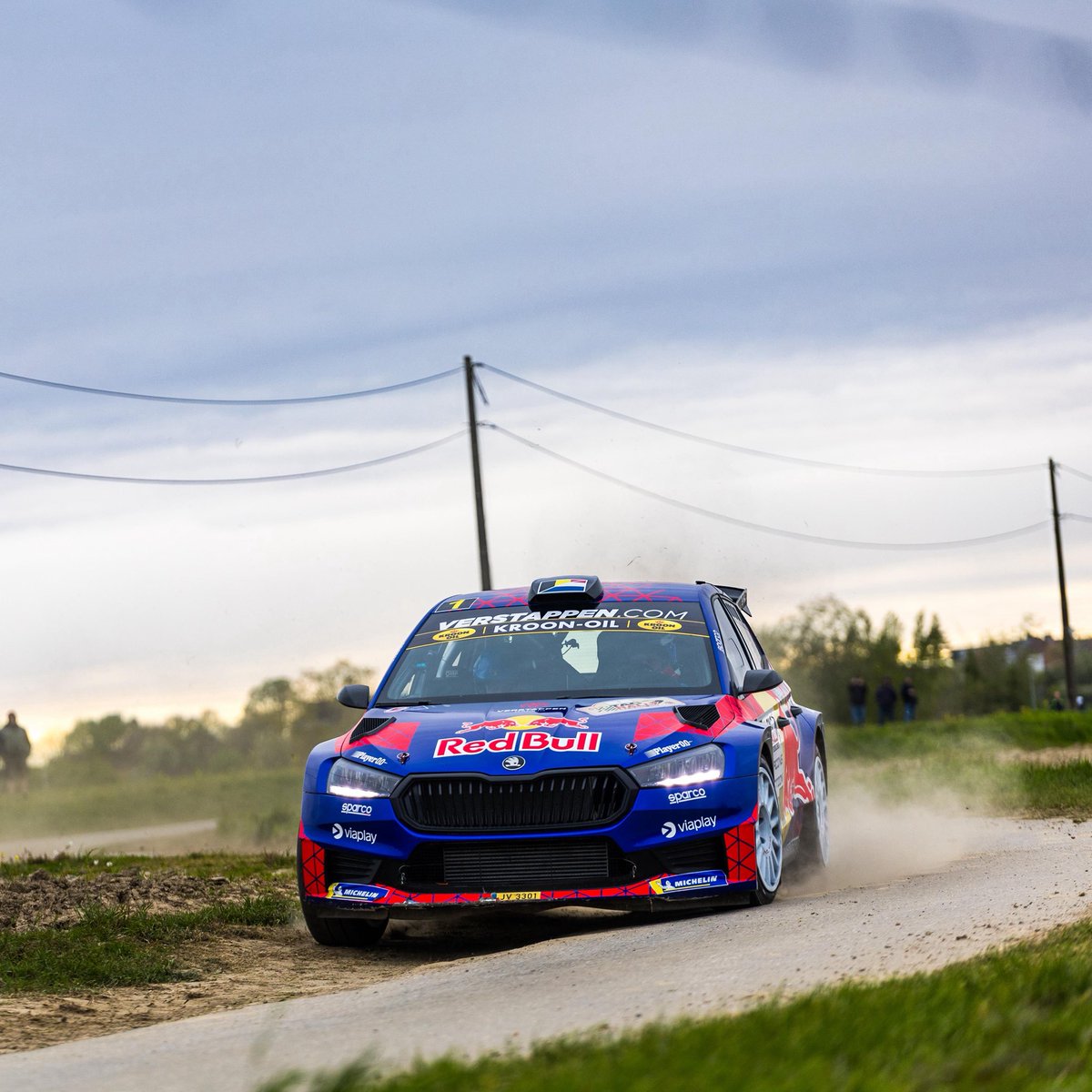 On the limit in Belgium 💪 P2 for Jos and Renaud at the TAC Rally in ...