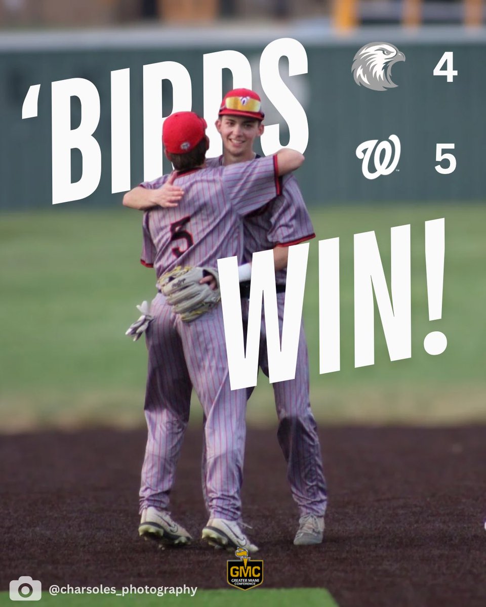 LWHSBase's tweet photo. Birds make it 3 in a row, back to gmc action Monday at Colerain 🔥🔥🔥 #gobirds https://t.co/kKNm2GCGzr