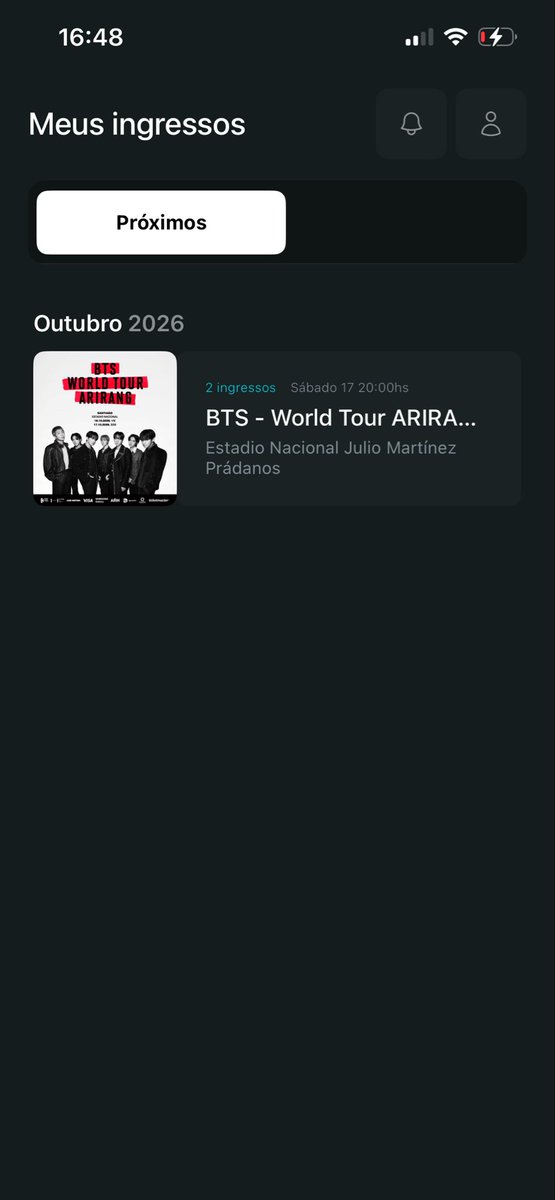 𝑳𝒊𝒂 vai pro chile ver o BTS⊙⊝⊜ tweet media