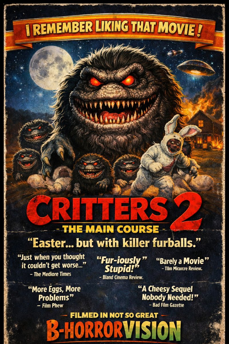 GoodBadIDunno's tweet photo. We Remember Liking it. We rewatched it. We have Questions. What do you remember about this Sequel? https://t.co/oSWm1c2jZS