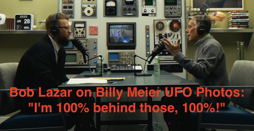 Michael812's tweet photo. #BobLazar #BillyMeier #ChrisRamsay #SINGULARLY_AUTHENTIC #UFOs #TimeTravel #Extraterrestrials #Aliens #Plejaren #Pleiadians #RealDisclosure #NASA #SpaceTravel #Physics
Bob Lazar on Billy Meier UFO Photos: “I’m 100% behind those, 100%!”
There is no need to wait for the president, congress, or fake “UFO experts”, to “disclose” anything. You have access to all the information and evidence necessary to decide the truth for yourselves
https://t.co/dc8gJvw3L9