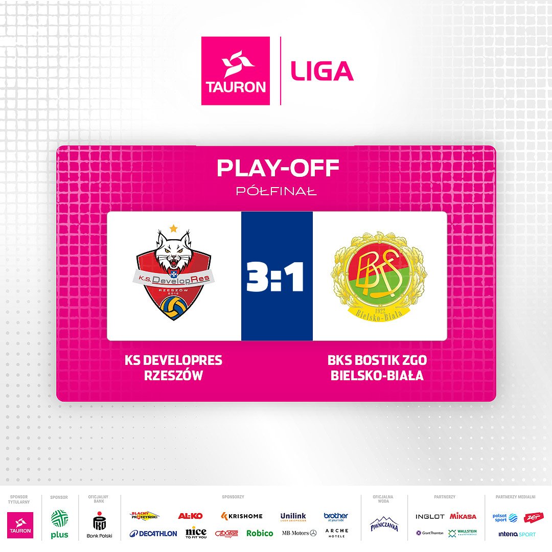 TAURON Liga tweet media