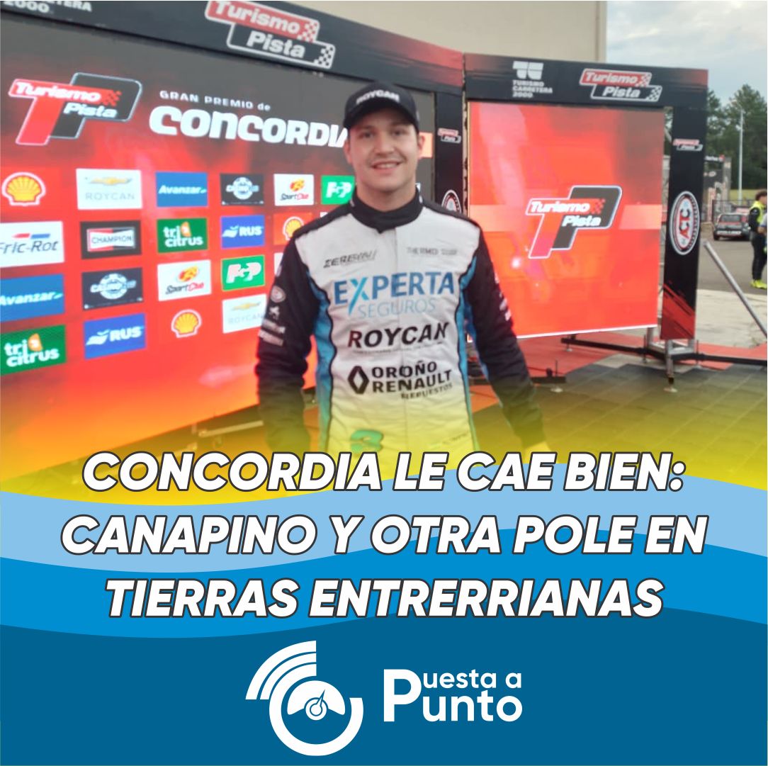 Así quedó la Clasificación General de la Clase 3 del #TPenConcordia

🥇 Matías Canapino (1:54.749)
🥈 Federico Stieglitz (+0.248)
🥉 Nicolás Pezzucchi (+0.296)