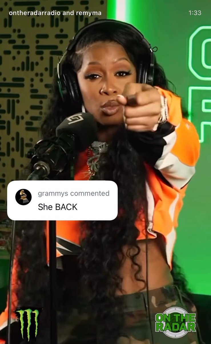 themogulera's tweet photo. GRAMMYS lettin yall know ☺️ #RemyMa https://t.co/jkbZWoaOIE