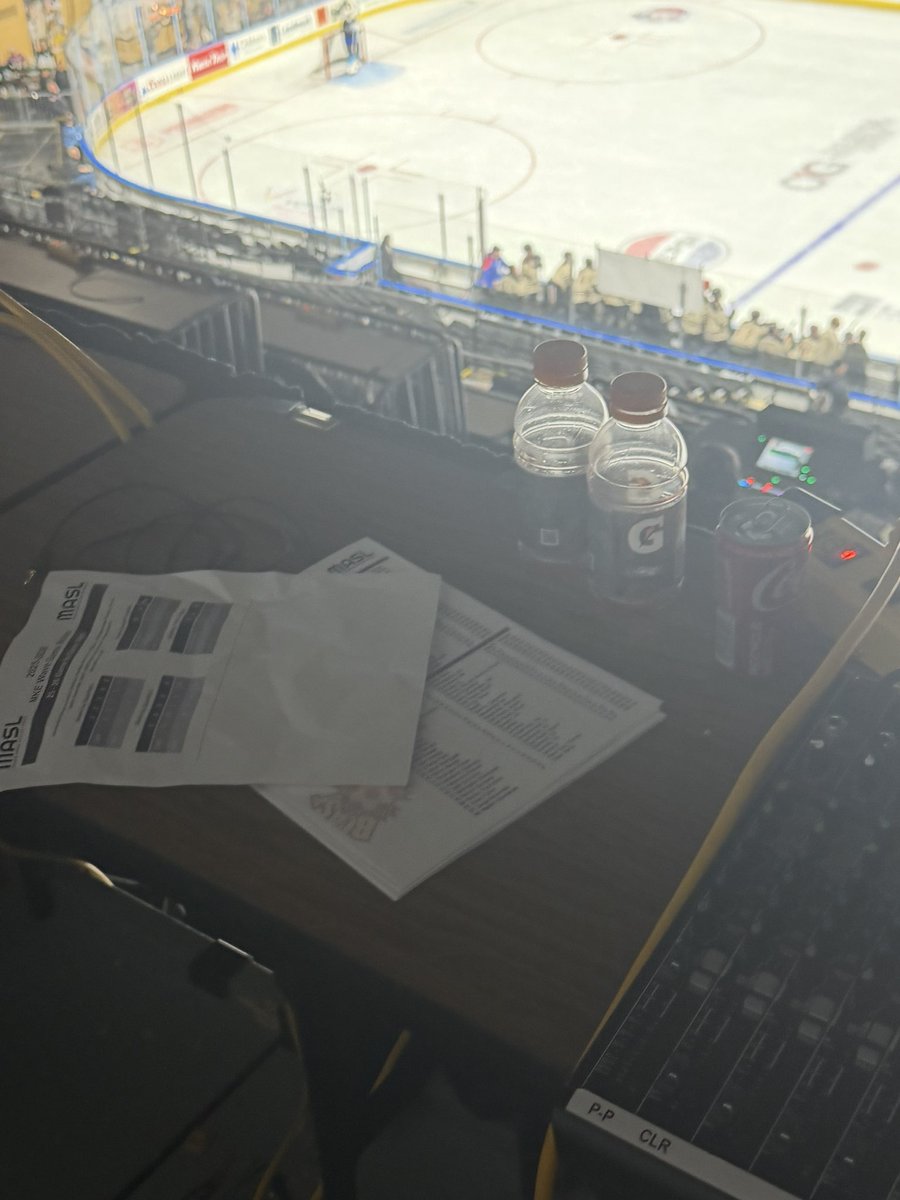 aaronadmirals's tweet image. Thanks for leaving the press box nice, Wave!
