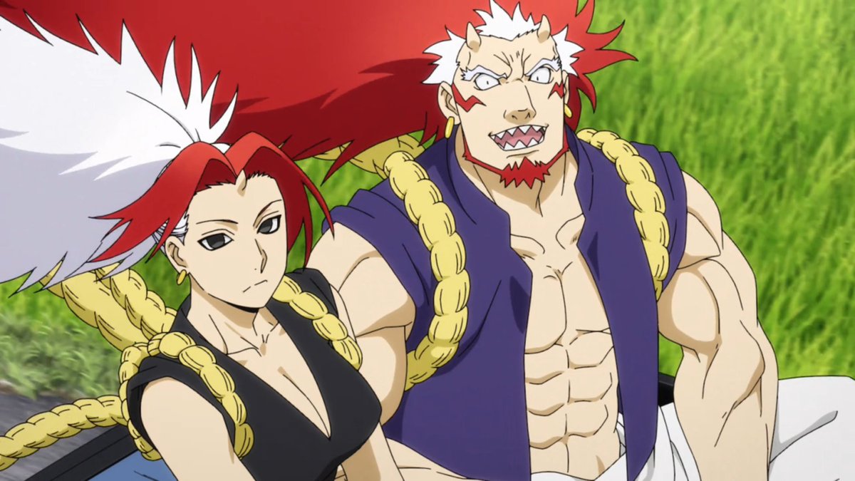 "Men should be buffed and women should be vavoom"
Said Arakawa before drawing Left and Right for the first time