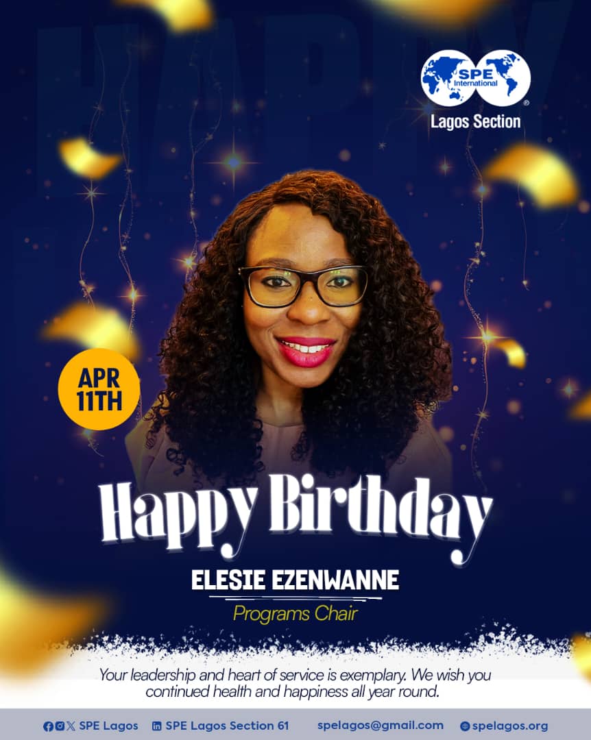 SPE Lagos Section tweet media