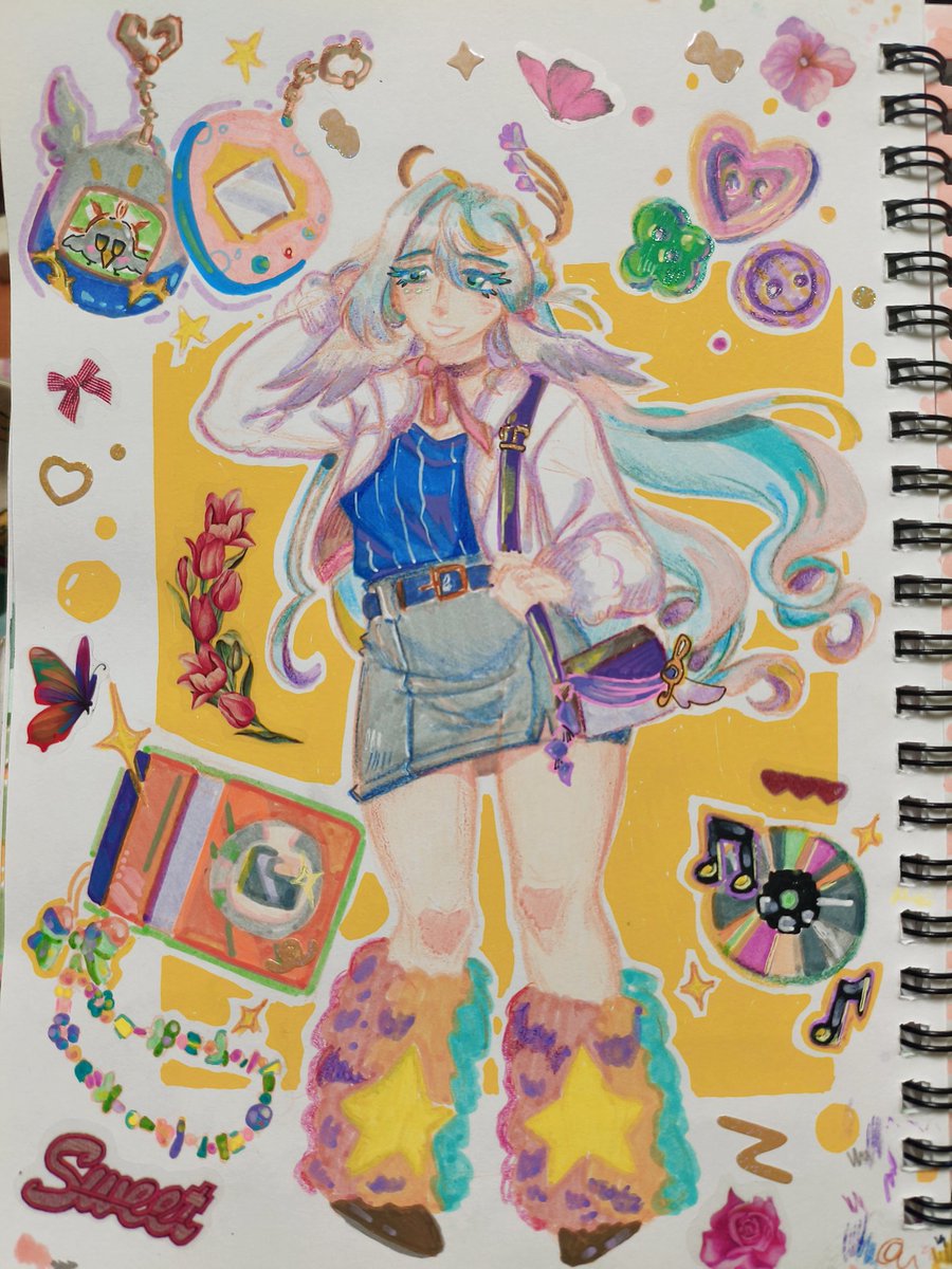 Vipyaa_art's tweet photo. Some traditional art with #hsrrobin and #hsrsunday https://t.co/aIxHdMEcKF