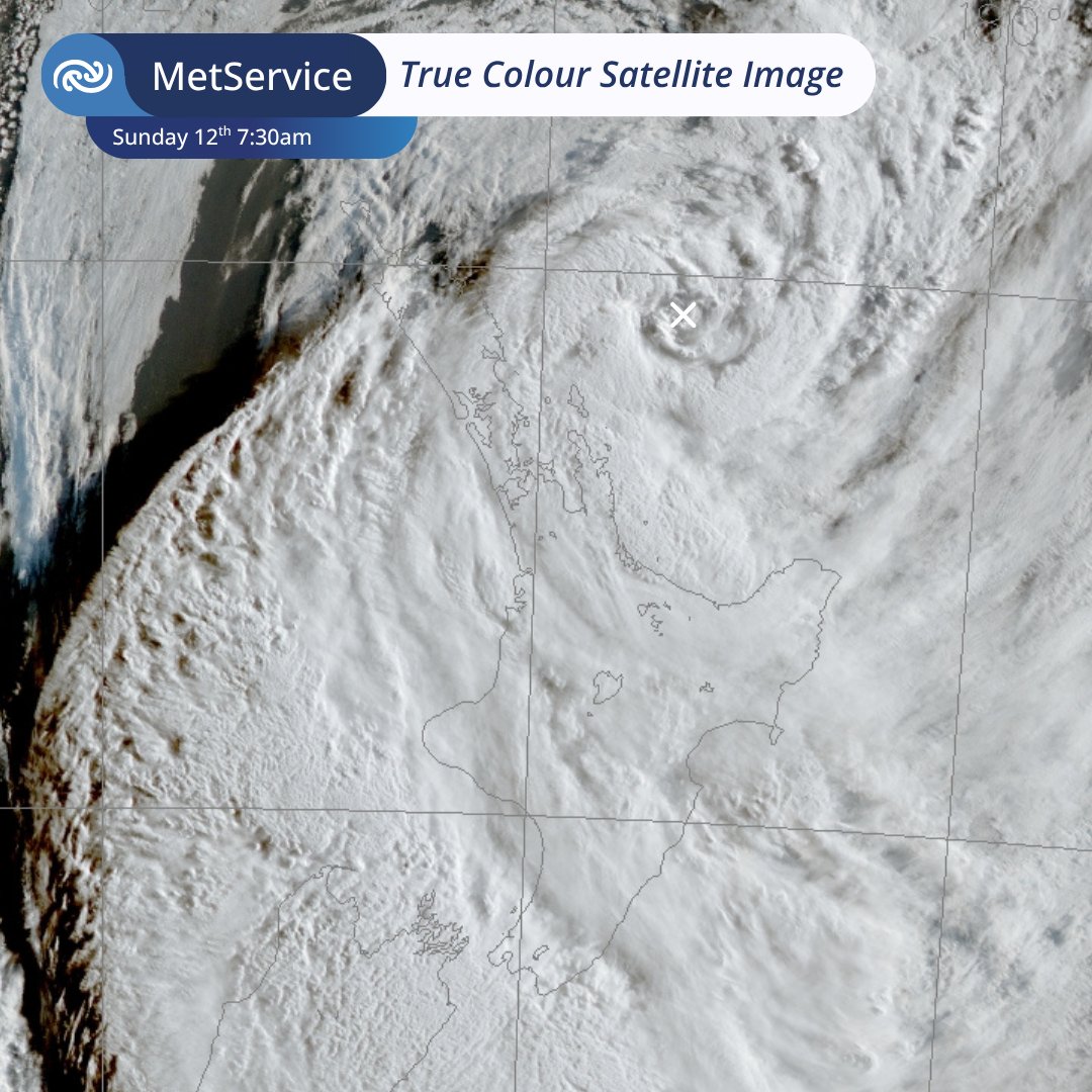 MetService NZ tweet media