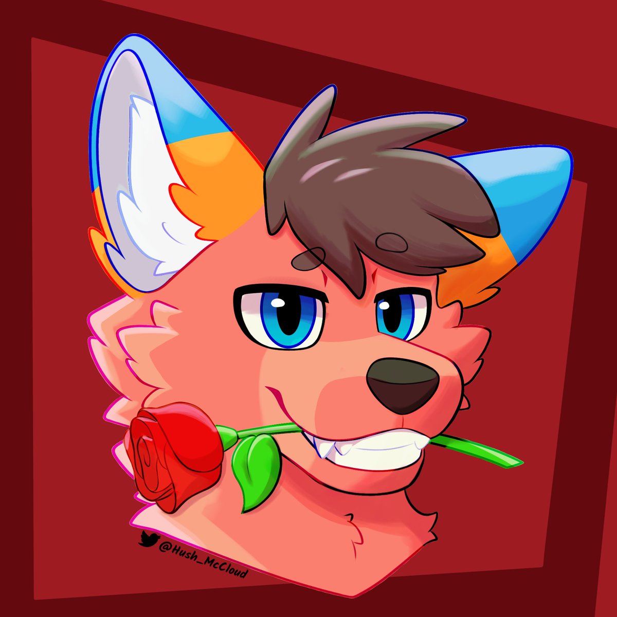 Hush_McCloud's tweet photo. Headshot acabado pal perno @VerchyTheFox https://t.co/9B9rJPQl1m