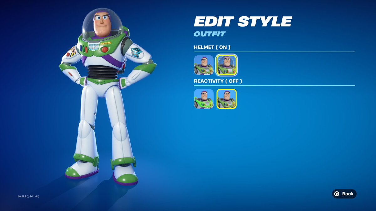 So do u guys think we get the blue belt version of buzz from toy story 2  as a bonus style option for buzz in fn when wave 2 happens 🤔