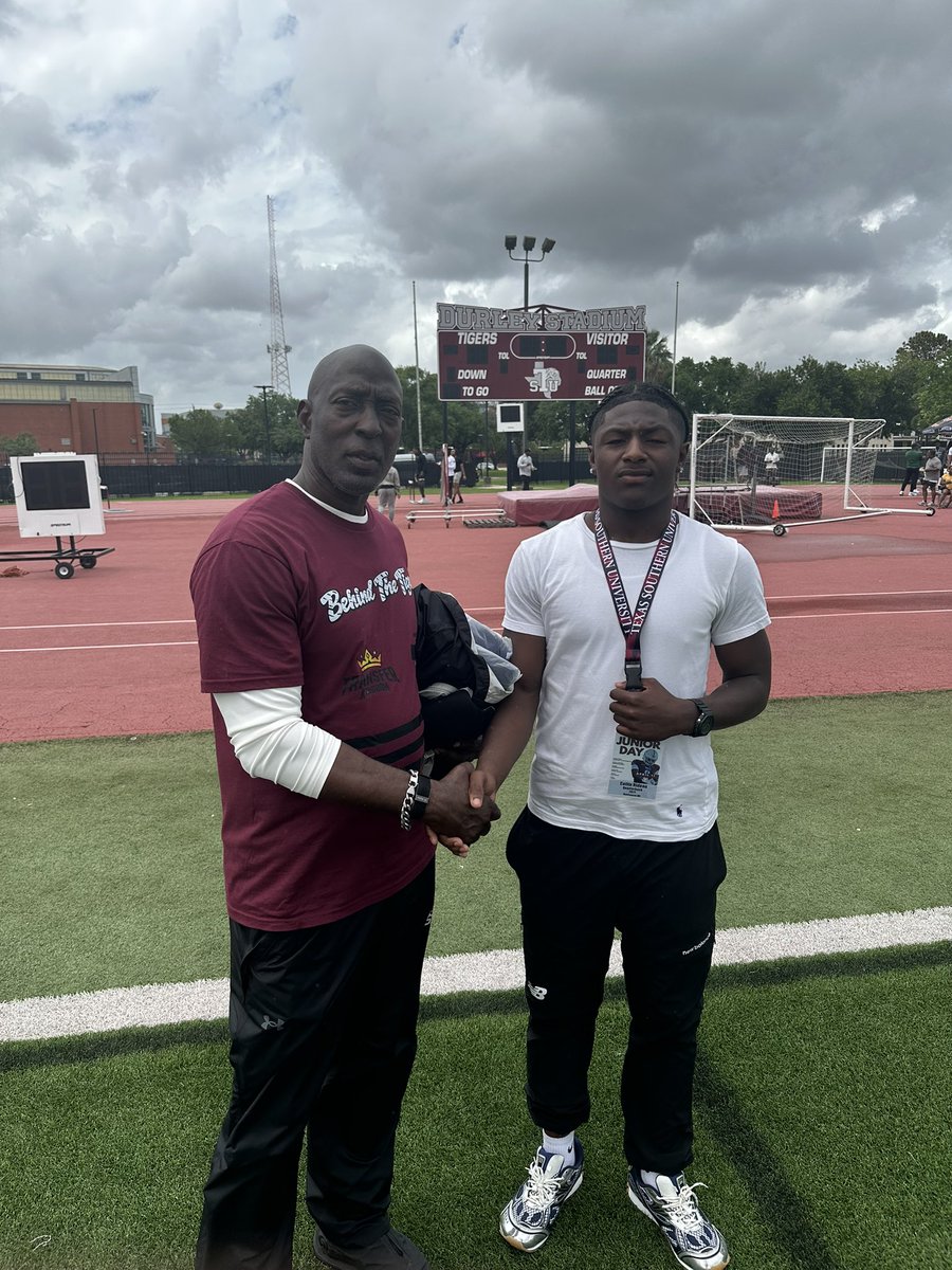 CRideau3's tweet photo. I had an amazing time @TSUFootball today! Thank you @dishman_cris  for having me! @CoachHaney_ @Coach_JW3 @camRonmccoy2 https://t.co/vGsjAC4zg9