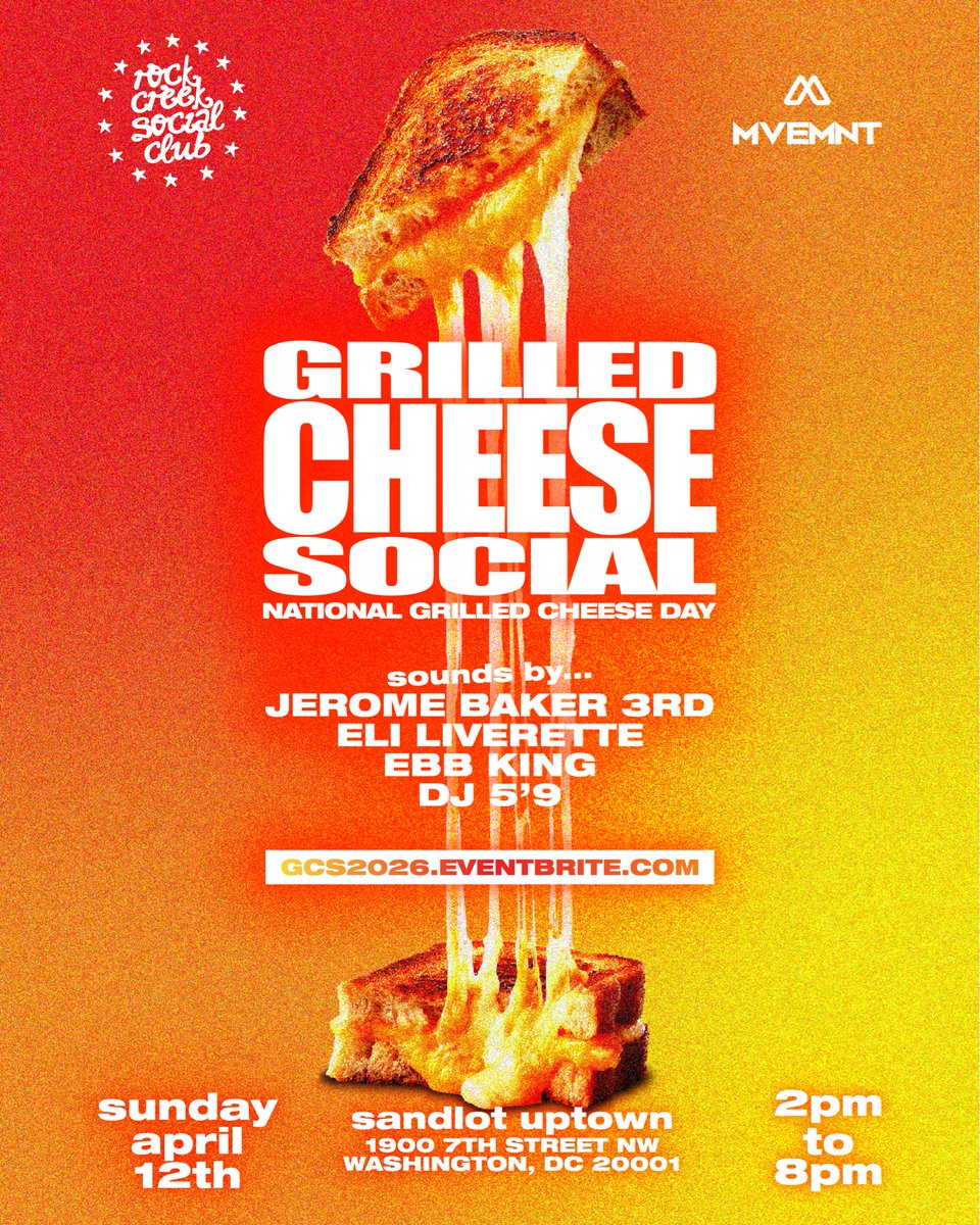 Early Bird GA tickets for tomorrow are completely SOLD OUT!!! 

Late to the Party GA tickets are STILL AVAILABLE online &amp; we will be taking digital payments at the door.

This event will sell out. It feels so good to be back. Can’t wait to see you all.

🍞🧈🧀