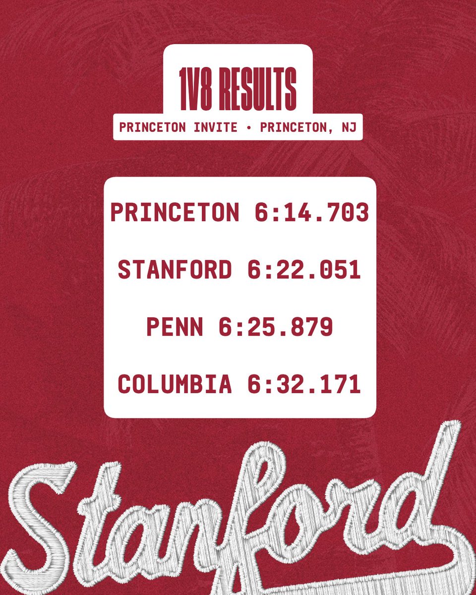 Stanford Men’s Rowing tweet media