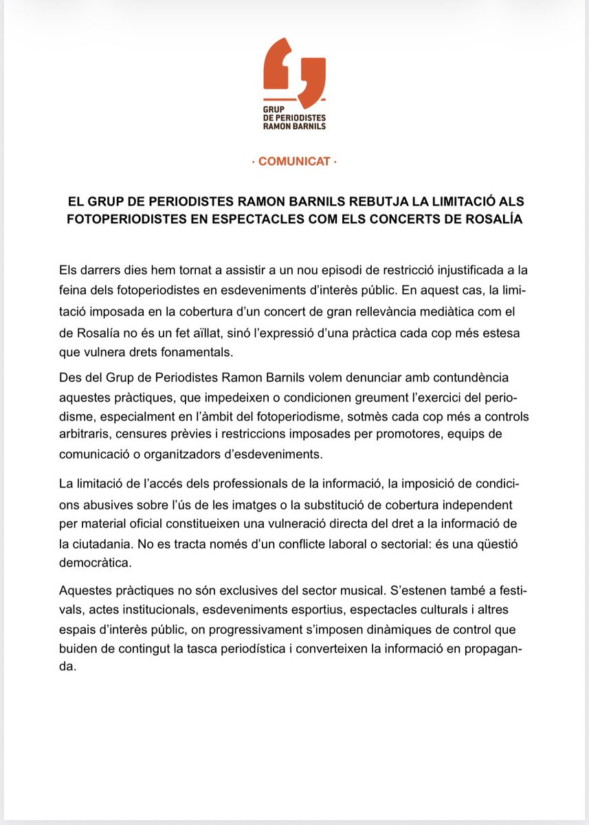 Grup de Periodistes Ramon Barnils tweet media